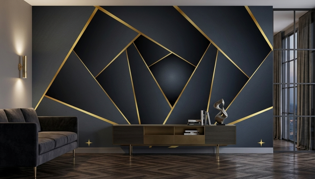 Premium Tek Parça Tekstil Duvar Kağıdı 0001