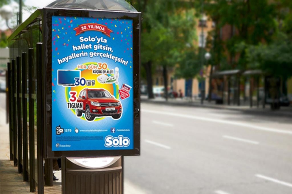 Raket / Citylight Baskı