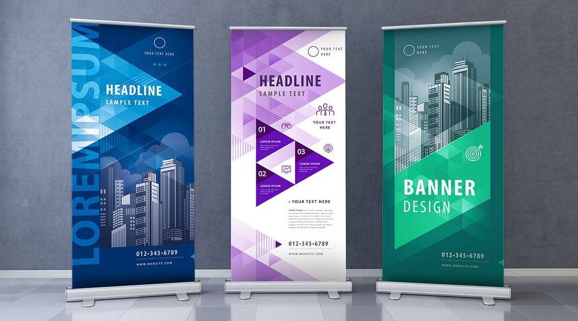 Rollup Banner 85x200 cm